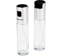 GOURMETmaxx Flacons pulvérisateurs Lot de 2 Pour le vinaigre Huile Essence d'ail Doseur Spray Distributeur Bouteilles Accessoires de cuisine Cuisiner Assaisonnement Doser en pulvérisant