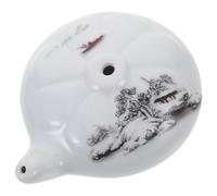 Goutte D'encre en Céramique Mini Blanche pour Calligraphie Chinoise | Réservoir D'encre et D'eau, Compte-gouttes Pratique, Usage Peinture Chinoise, Portable, Créatif