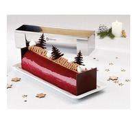 Gouttière à bûche démontable en inox 30 cm Mathon