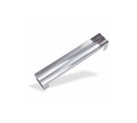 Gouttière à Bûche Ronde Inox L 25 à 50 cm