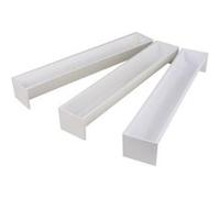 Gouttière à bûche triangle professionnelle 470 x 65 x 70mm G