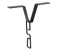 Gouttière Crochet Support, Durable Fer Clip Design | Forme en V, Installation facile, Conçu pour les gouttières, Réduit la pression de drainage, Récupère l\'eau