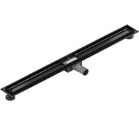 Gouttière plate sans grille 90 cm noir (1715090)