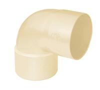 - Gouttière PVC 25 demi-ronde - Coude PVC 87°30 FF pour tube Ø80 épaisseur 3.2mm - sable