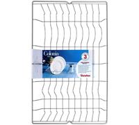 Gouttoir À Vaisselle Metaltex Colonia 48x30 Cm Argent