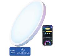 Govee 30 cm RGBWW + RGBIC Smart, plafonnier intelligent, Wi-Fi/Bluetooth, blanc, rond, 2200 K, 6500 K