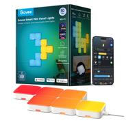 Govee, Bande LED, Mini panneaux lumineux couleurs segmentées RGBIC (Multicolore, 2.80 cm, Intérieur)
