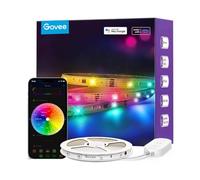 Govee Bande lumineuse intelligente H618C avec Wi-Fi et contrôle Bluetooth, 10 mètres de long, blanc