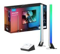 Govee H6047 Kit Éclairage Intelligent Wi-Fi/Bluetooth Noir, 5 Pièces, 16M Couleurs, 2.4 GHz, Compatible Android/iOS, Alexa/Google Assistant, 12V 24W