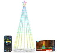 Govee Christmas Cone Tree Lights 1,82m 316 LED RGBIC, Blanc