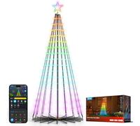 Govee Christmas Cone Tree Lights 1,82m 316 LED RGBIC, Noir