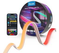 Govee COB Bande Lumineuse LED Pro, Bande Lumineuse Intelligente Compatible avec Alexa, Google Assistant et Matter, Lumière RGBICW avec Blanc Chaud, Changement de Couleur, pour Chambre à Coucher