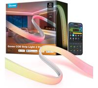 Govee COB Strip Light 2 Pro,Ruban LED 2m RGBWWIC avec LuminBlend+,1 080 lm | Compatible avec Alexa, Google Assistant et Matter. Éclairage 1000K-10000K pour tables de maquillage et îlots de cuisine