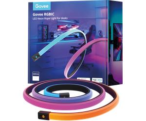 GOVEE H61C3 - Tube NÉON LED pour bureau, 36 W, 3 m, noir
