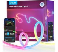 Govee Neon Rope Light 2, bande LED néon RGBIC 3m avec mappage de forme