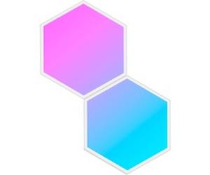 Govee "Pack d''extension de panneaux lumineux Glide Hexa (2 panneaux), Lumière LED" , EEC: G