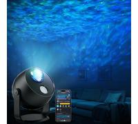 Govee Projecteur Ciel Étoilé de Vagues Océaniques avec effets d'Ondulation Dynamiques, Compatible avec Matter, 40+ Modes de Scène, 18 Options de Bruit Blanc, Idéal pour Salon&Chambre (sans Adaptateur)