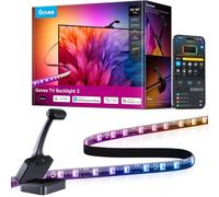 Govee Rétroéclairage TV LED 3 RGBWIC avec Double Caméra, Ruban LED TV 3,6m | 4MP Double Caméra, LED TV Backlight Synchronisation Image pour 55-65", 60 LED/m, Filtre AI Cinéma, Compatibilité Matter/Alexa