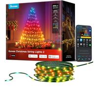 Govee RGBWIC Guirlande Lumineuse de Noël 30M, 300 LEDs, câble vert