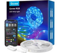 Govee Ruban LED 5m, WiFi Bande LED RGB Multicolore, App Contrôle, Mode Musique, LED Chambre Compatible avec Alexa et Google Home, Décor pour Maison Cuisine Salon Fête