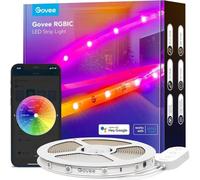 Govee Ruban LED RGBIC 5m,WiFi Bande Compatible avec Alexa et Google | ontrôle App, DIY, Sync Musique, Lumières à Changement de Couleur pour Chambre, TV, Intérieur