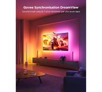Govee TV Rétroéclairage 3 Lite Bande LED RGBIC+W WiFi/Bluetooth avec caméra pour téléviseurs 55"-65"