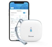 Govee Thermomètre Hygromètre WiFi Intérieur Haute Précision | Capteur Intelligent avec Alertes en Temps Réel, Compatible WiFi 2.4GHz, Idéal pour Maison, Chambre, Cave, Serre