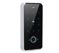 GOWENIC 1 Set 1Set Serrure Intelligente Clavier Entrée Sans Clé Pour Maison | Accès par empreinte digitale, écran tactile rétroéclairé, mémoire utilisateur 120, sortie Wiegand, résistant aux intempéries