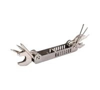 GOWENIC 13 En 1 Scuba Pliant Multitool Kit pour Équipement de Plongée | Conception de poche pliante, construction en acier inoxydable 420, jeu de clés de régulation, entretien BCD, aide au