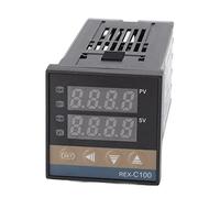 GOWENIC 2 Pièces Contrôleur de Thermostat PID Intelligent Pour Four (25A) | Outil essentiel, câblage simple, affichage LED, utilisations multiples.