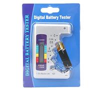 GOWENIC 2 Pièces Testeur de Capacité de Pile pour AA AAA 9V | Compatibilité universelle, échelle à code couleur, test de puissance rapide, portable compact, indicateur de pile