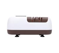 GOWENIC Affûteur de électrique Automatique, Outil de Cuisine Portable, Dispositif d'affûtage de Lame d'émeri, Format de Poche, Batterie au Lithium Compacte à 2 Modes