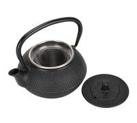 GOWENIC Bouilloire en Fonte de Style Japonais 0,3 L |Pot torsadé en Prune avec Passoire, Artisanat raffiné, Petit Service à thé en Fer pour Maison et Salon de thé