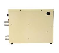 GOWENIC Chauffe-Piscine électrique Automatique 5,5 KW |Thermostat Chauffant en Acier Inoxydable 220V, pour Spa, Bain à Remous, Contrôle de Température Constante