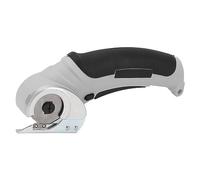 GOWENIC Ciseaux à Tissu Rotatifs 240 Tr/min Rechargeables |Coupeur électrique sans Fil pour les Projets de Tapis éponge en Papier Kraft en Cuir (GRAY)