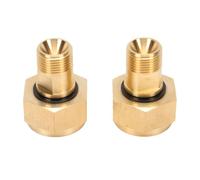 GOWENIC Connecteur de Régulateur de Gaz Acétylène |Adaptateur de Cylindre en Laiton CGA 520 à CGA 200 pour Réservoir