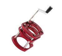 GOWENIC Défonceuse Toupie Kit de Base Levier Rouge Manivelle Précise | Pour Tables de routeur de bricolage, forte préhension, réglage en douceur, alliage d\'aluminium, tige en acier inoxydable