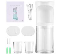 GOWENIC Distributeur de Rince-Bouche sans Contact de 18 Oz |Automatique USB Rechargeable avec 2 Tasses Magnétiques 3 Niveaux de Distribution pour Comptoir Mural dans la Salle de Bain Cuisine Voyage