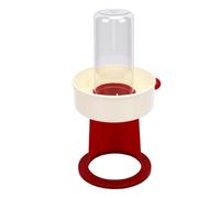 GOWENIC Distributeur de Tasses à café Robuste, Porte-gobelet en Papier avec Couvercle Anti-poussière, Organisateur de Tasses Jetables Peu Encombrant pour 40 à 50, Rangement de Rotatif Polyvalent