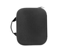 GOWENIC Étui de Voyage Compact et Rigide en EVA |Rangement Résistant aux Chocs pour les Petits Outils et Accessoires (BLACK)