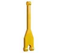 GOWENIC Extension de Bras de Mini-pelle de 26 Pouces, Flèche à Fixation Rapide en Acier allié Jaune pour Excavatrices de 0,8 à 2 Tonnes, Fixation de Tranchée pour Creuser des Fossés, Connexion