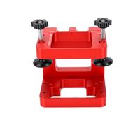 GOWENIC Gabarit de Mortaise pour Serrure de Porte, Outil Gabarit de | Fixation à centrage automatique, ajustement de 1 3/8 et 1 3/4 pouces, corps en aluminium anodisé, tube de rangement compact