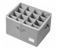 GOWENIC Grand Organiseur de Chaussures pour Placard, 16 Paires de Boîtes à Chaussures, Support de Peu Encombrant avec Poignées Renforcées, Bac de Rangement Empilable pour Entrée et Chambre à Coucher