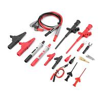 GOWENIC Jeu de Sondes Multimètre Remplaçables 24 Pièces |Kit de Câbles de Test de Fiche Banane P1300E, pour Accessoires de Multimètre Numérique