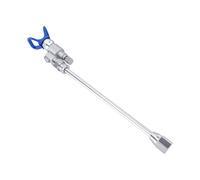 GOWENIC Joint Pivotant de Vanne d'arrêt de Pulvérisateur sans Air 287030 287036 Adaptateur de Vanne Anti-crachats avec Rallonge pour Pistolet de Pulvérisation Haute Pression, Acier Inoxydable 3600