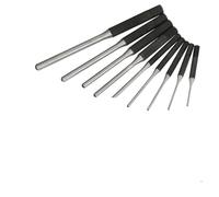 GOWENIC Kit de Poinçonnage Central Professionnel en Acier |Jeu de 9 Poinçons à Rouleau pour Marquage Robuste avec Sac à Pointes Coniques Inversées