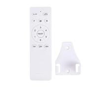 GOWENIC Kit de Télécommande de Lampe de Ventilateur de Plafond, Minuteries à 6 Vitesses, Télécommande Universelle de Ventilateur DC 35W avec Contrôle de la Lumière