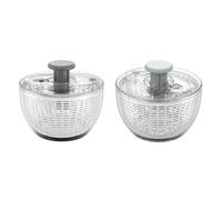 GOWENIC Laveuse de Fruits de Grande capacité de 3,6 L, Séchoir à Salade en Plastique de qualité Alimentaire, Laveuse de Légumes avec Pompe, Passoire à Pression, de Laitue pour Salades, Plats Froids