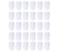 GOWENIC Lot de 30 Chaussettes d'écumoire de Piscine à Ajustement Universel |Revêtements en Nylon à Mailles Fines pour Piscines Creusées et Hors Sol Attrapant Les Débris de Feuilles de Cheveux