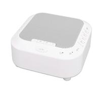 GOWENIC Machine à Bruit Blanc avec Haut-parleur Bluetooth, 28 Sons Apaisants, Machine de Sommeil pour Voyage, Maison, Bureau, 3 Réglages de Minuterie, Veilleuse, Batterie 1800 MAh, Sonore Portable